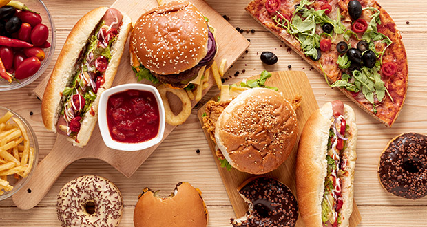 چگونه غذای ناسالم بخوریم و لاغر بمانیم