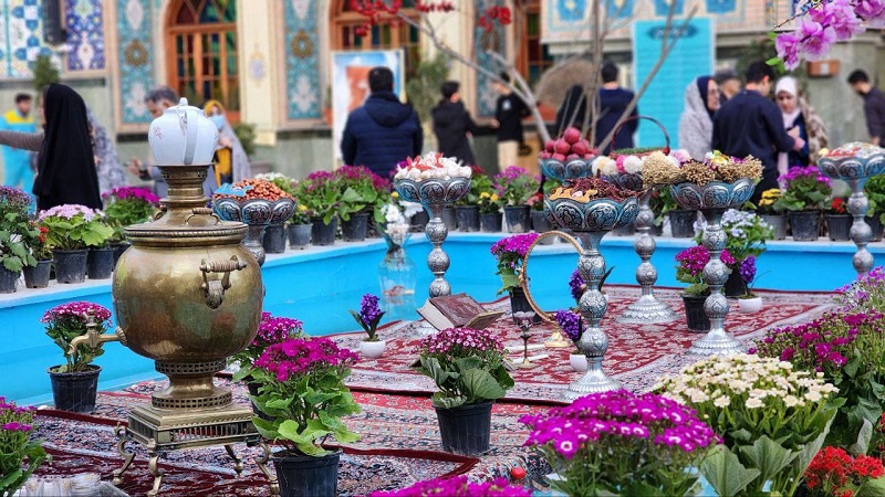 حال و هوای امامزاده صالح در آخرین روز سال