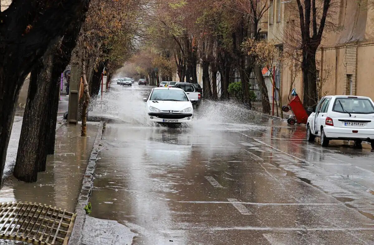 آسمان ایران بارانی می‌شود