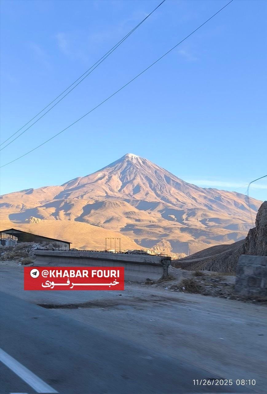 دردناک‌ترین تصویر زمستانی از قله دماوند منتشر شد+ عکس
