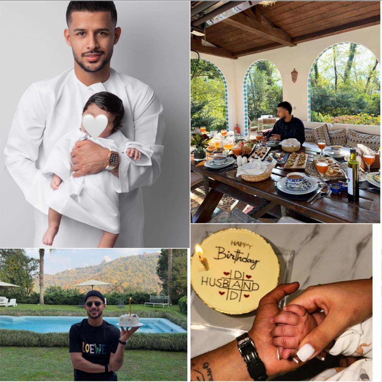 اولین جشن تولد مهدی قایدی با پسرش+ عکس