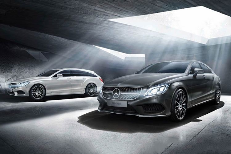 نمای بنز cls نمای بنز cls