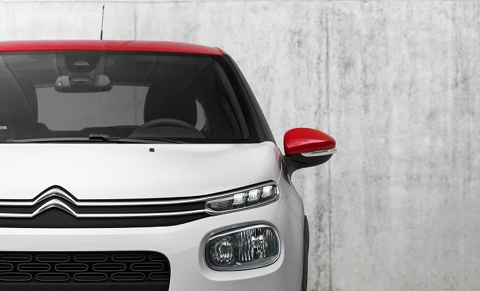 نمای جلو ستروئن 3c نمای جلو ستروئن 3c