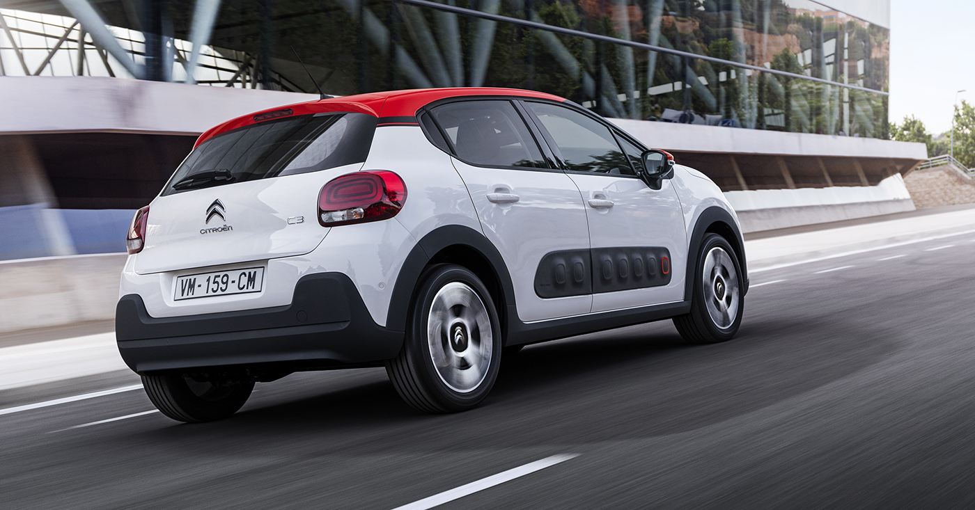 نمای عقب سیتروین 3c مدل 2017 نمای عقب سیتروین 3c مدل 2017