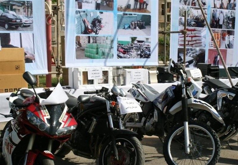 توقیف ۶ دستگاه موتور سنگین در تهران توقیف ۶ دستگاه موتور سنگین در تهران