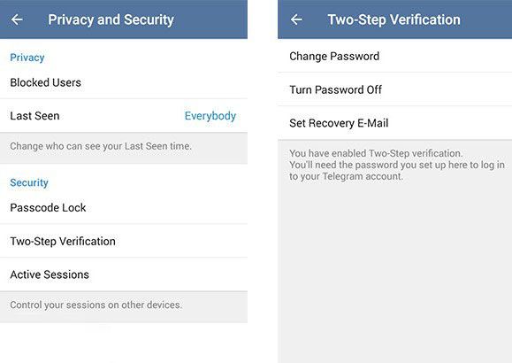 منو امنیتی تلگرام منو امنیتی تلگرام