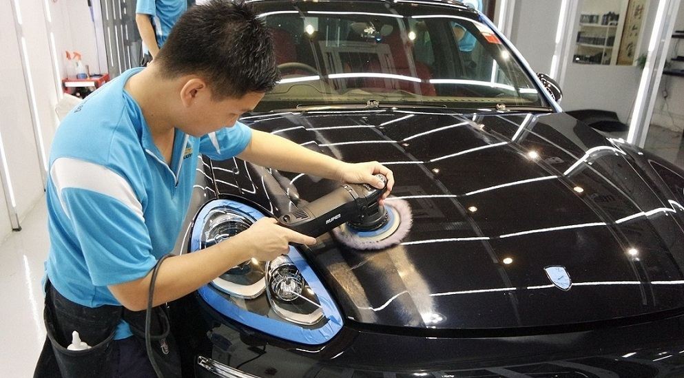 پولیش بدنه خودرو