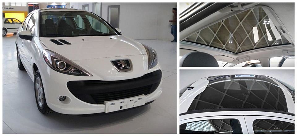 پژو 207 با سقف پانوراما