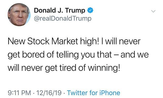 توییت ترامپ