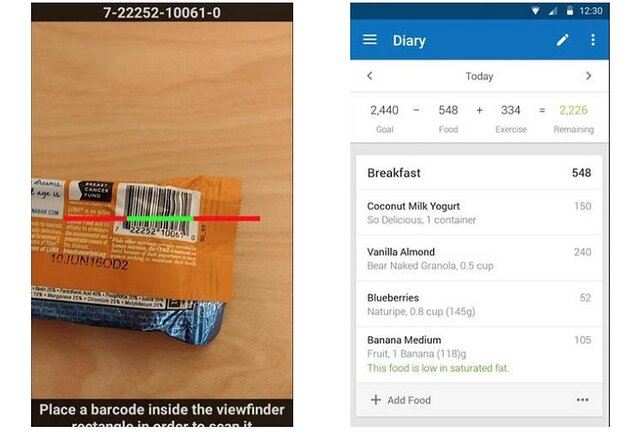  مای فیتنس پل (MyFitnessPal) 