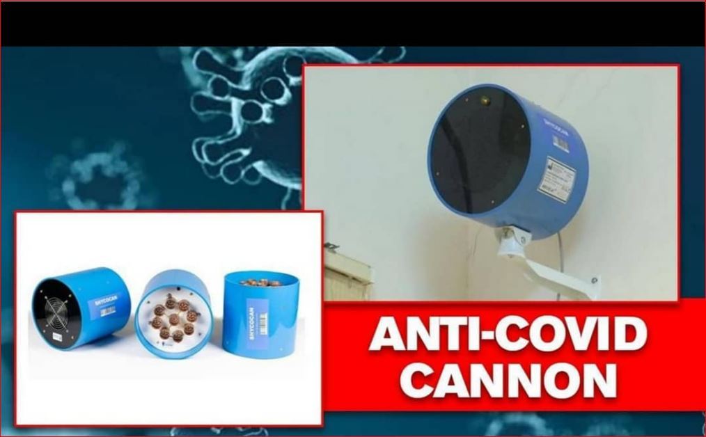 دستگاه پاکسازی ویروس کرونا ساخته شد