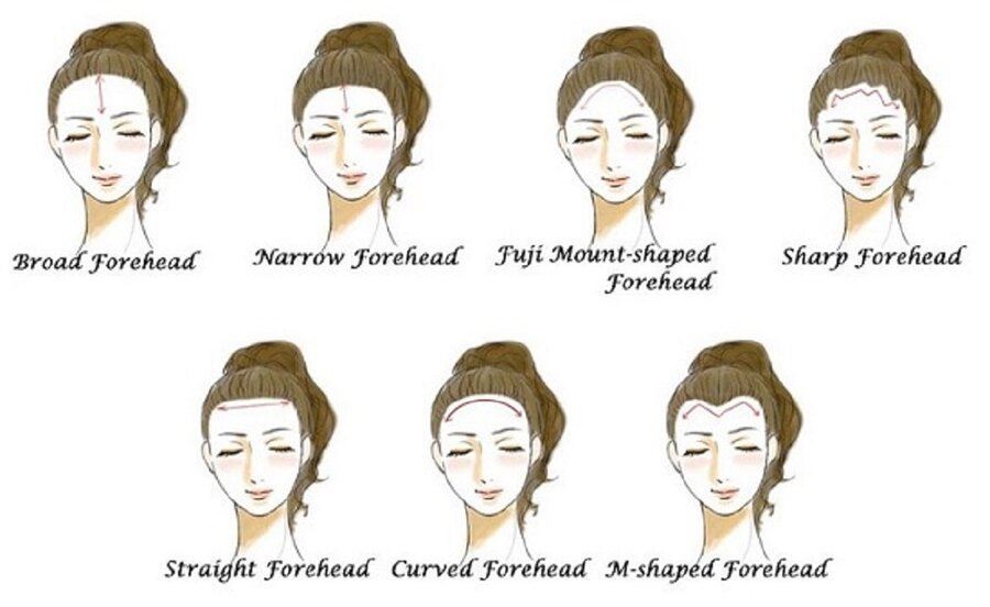 شخصیت شناسی از روی پیشانی