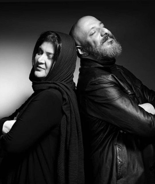 ریما رایان فر و شوهرش امیر جعفری