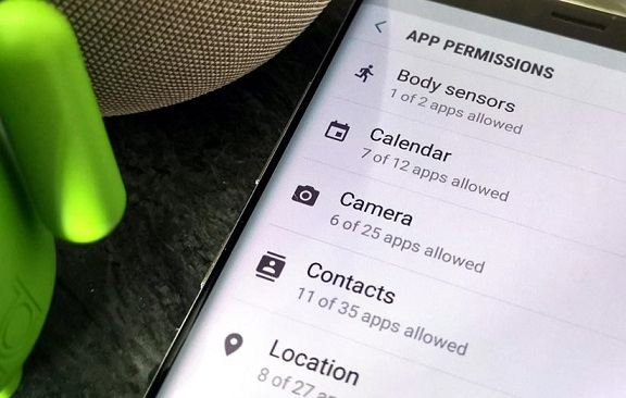 دسترسی برنامه ها