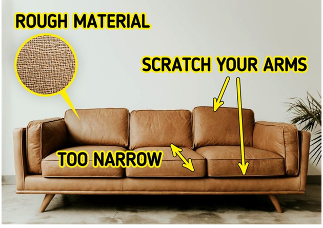 چرا نباید روی مبل بخوابید