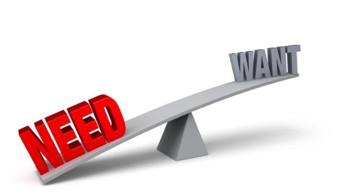 نیاز و خواسته