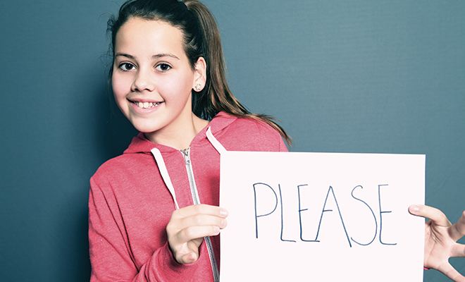 کودکان مودب