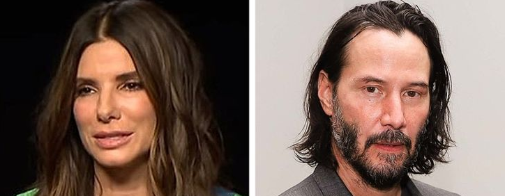 ساندرا بولاک و کنی ریوز