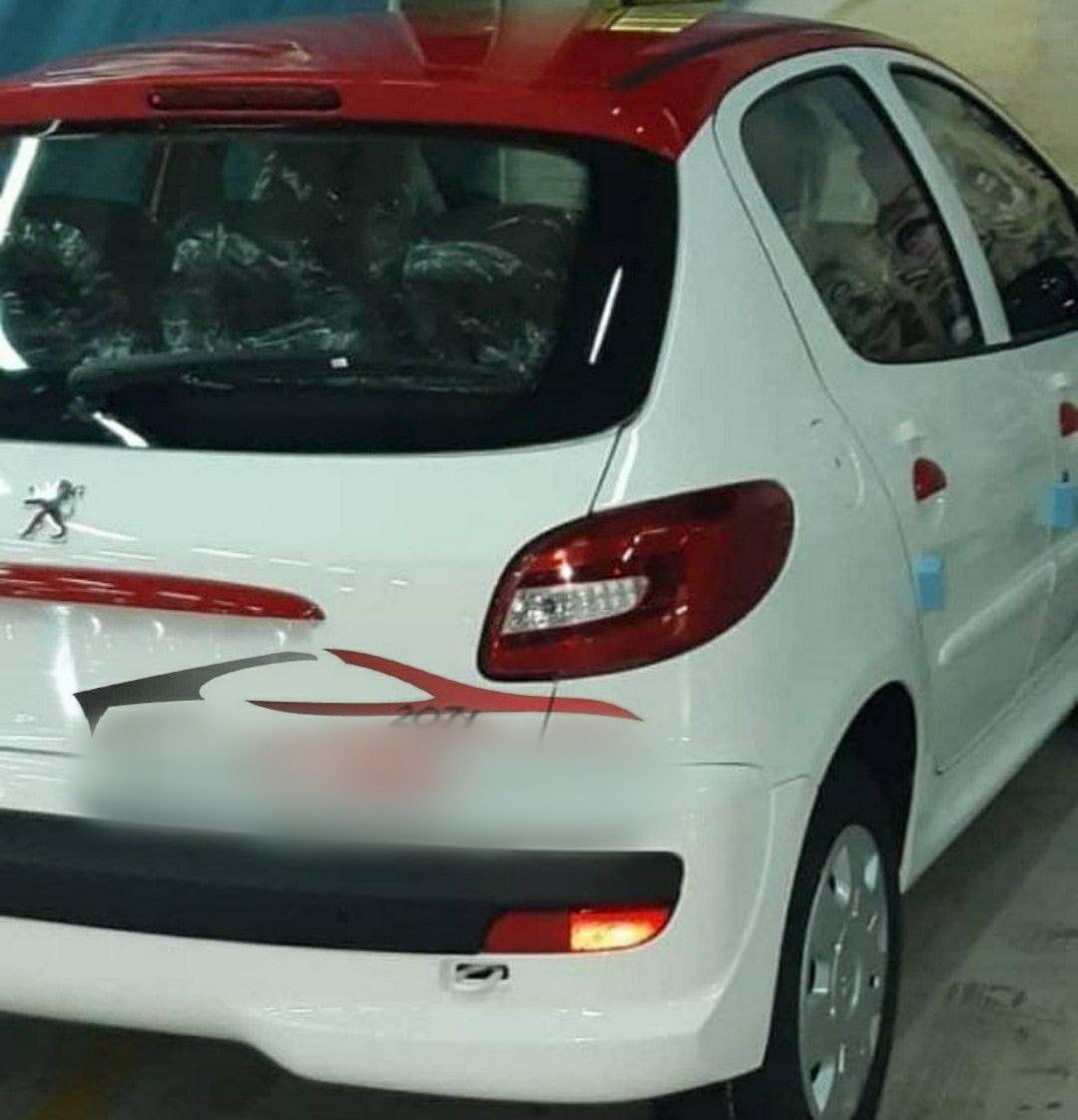 پژو ۲۰۷ i دو رنگ