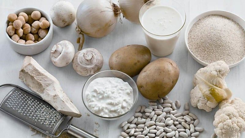 غذا های سفید