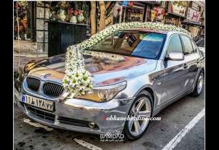 ماشین عروس آینه‌ای در تهران + تصویر