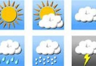 فعالیت سامانه بارشی در اغلب مناطق تا ۳ روز آینده/ آسمان تهران روز جمعه نیمه‌ابری تا ابری است