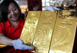 افزایش چشمگیر واردات طلای چین تحت تاثیر افت قیمت جهانی