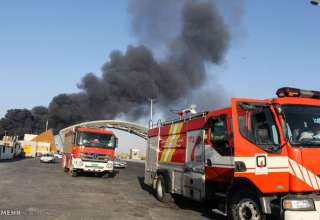 مهار آتش‌سوزی در پالایشگاه نفت آبادان/ حادثه خسارت نداشته است