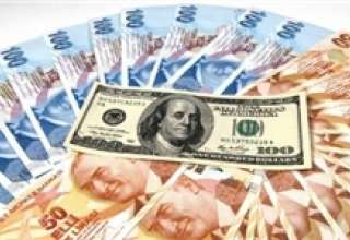 ارزش لیر ترکیه در برابر دلار کاهش یافت
