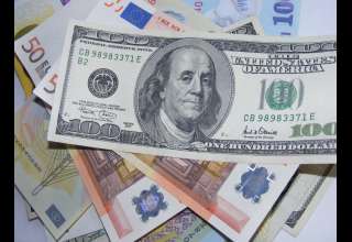 افزایش نرخ دلار و پوند بانکی و افت یورو