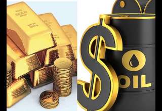 ادامه روند صعودی قیمت طلا و نفت در بازارهای جهانی 