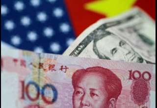 افزایش ذخایر ارزی چین همزمان با کاهش ارزش دلار آمریکا