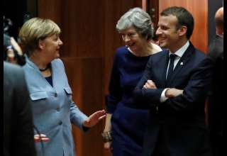 تاکید رهبران فرانسه، آلمان و بریتانیا بر اتخاذ تدابیر تجاری علیه آمریکا