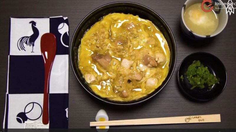  استاد پختن مرغ و تخم مرغ راحت ترین غذای اصیل ژاپنی