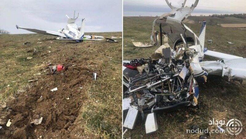 فرود اضطراری مرگبار هواپیما پس از سکته قلبی خلبان ! + عکس