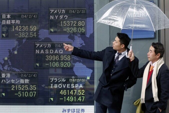 صعود بورس‌های آسیایی با وجود نگرانی‌ها از وضعیت اقتصاد جهانی