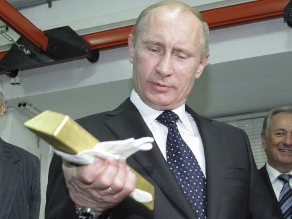 روسیه پنجمین دارنده بزرگ ذخایر طلا در جهان شد