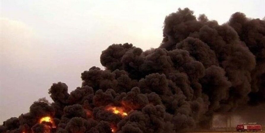 انفجار خط لوله نفتی پالایشگاه شرکت اگزون موبیل آمریکا 50 نفر را کشت