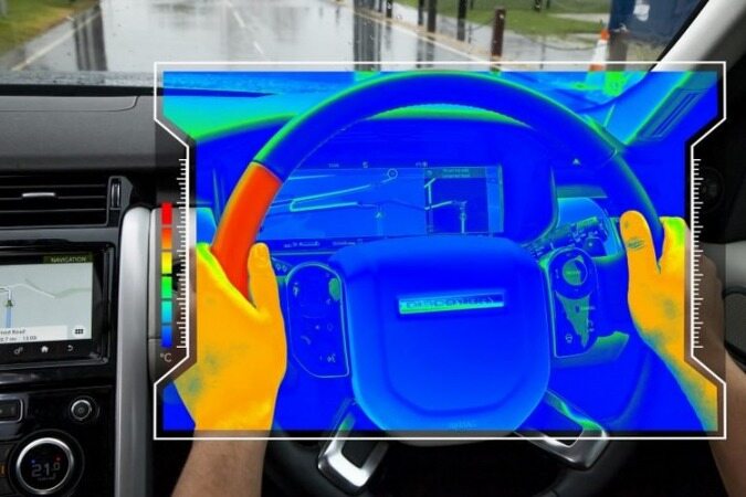 ابتکار جالب جگوار لندرور در استفاده از گرم‌کن فرمان برای مسیریابی 