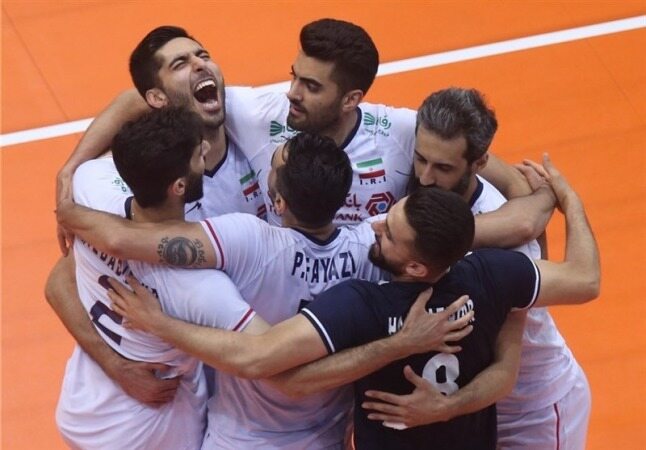 والیبال انتخابی المپیک|برتری دشوار ایران مقابل کوبا در ماراتنی نفس‌گیر