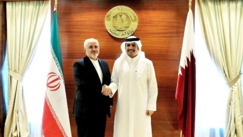 ظریف: روابط ایران-قطر در همه زمینه‌ها رو به رشد است/ امنیت خلیج فارس مسئولیت کشورهای منطقه است