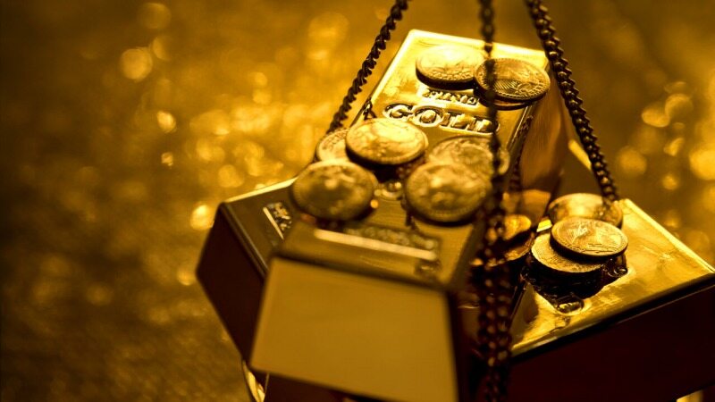 قیمت جهانی طلا به پایین‌ترین میزان در یکماه گذشته رسید