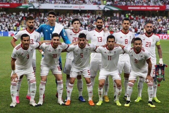 فوتبال ایران در رده ۲۳ جهان و اول آسیا