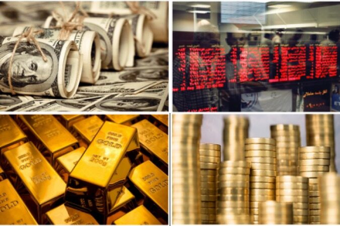 آخرین نرخ طلا و سکه و بازار های مالی مورخ 24 شهریور 98