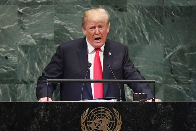 ترامپ در مجمع عمومی: هیچ کشوری نباید از ایران حمایت کند