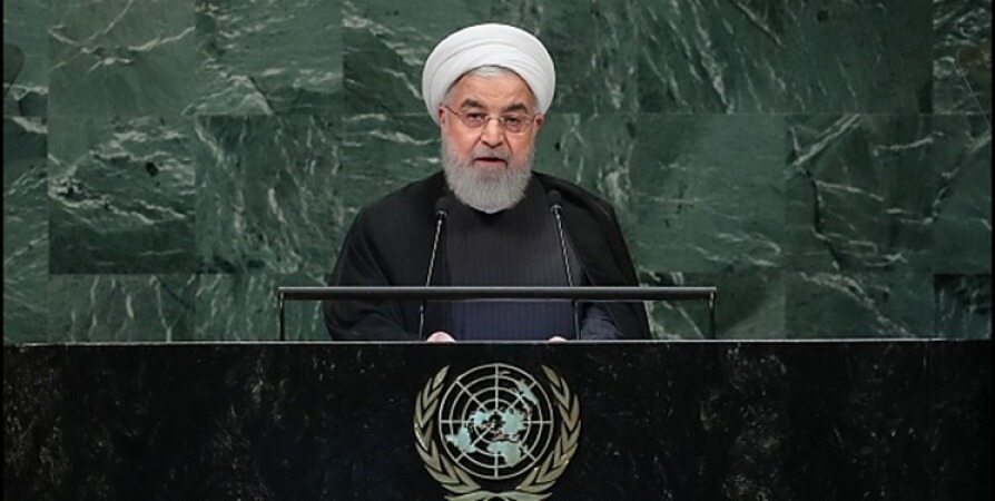 روحانی در سازمان ملل: پاسخ ما به مذاکره تحت تحریم «نه» خواهد بود