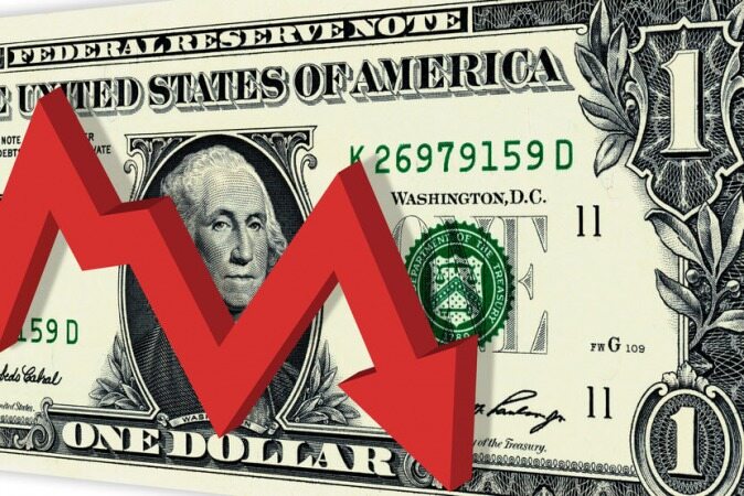 سقوط ارزش دلار پس از کاهش نرخ بهره توسط فدرال رزرو