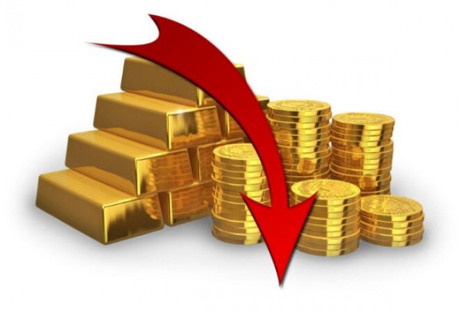 تدام ریزش قیمت طلای جهانی  /بیشترین افت هفتگی قیمت طلا طی ۱ ماه گذشته
