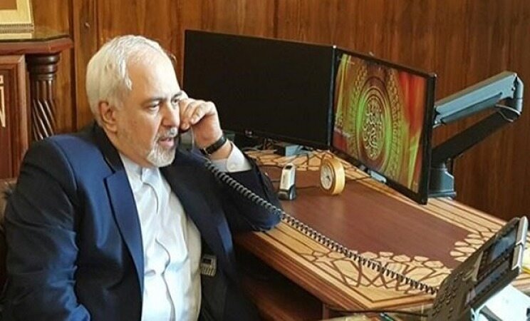 گلایه ظریف از دولت اوکراین در گفت وگوی تلفنی با همتای کانادایی خود