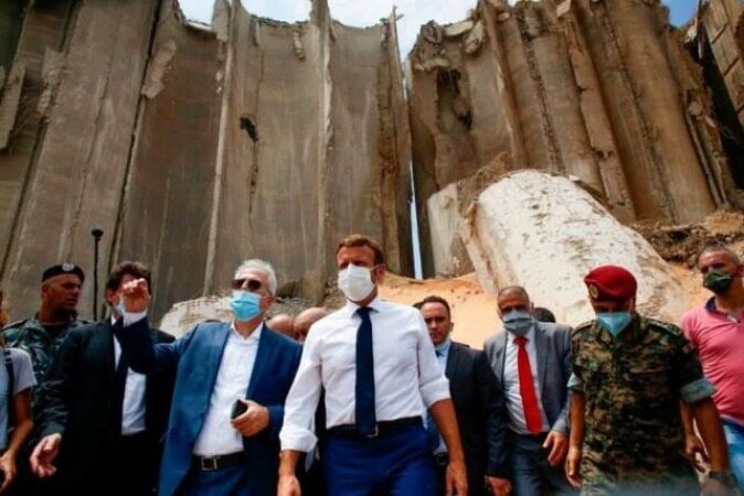 ابعاد بازدید رئیس‌جمهور فرانسه از ویرانه‌های بیروت / آیا ماکرون واقعا برای کمک به لبنان رفت؟
